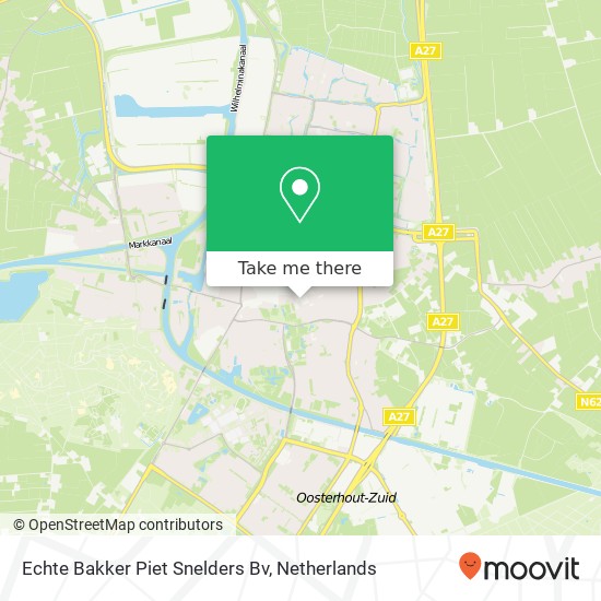 Echte Bakker Piet Snelders Bv Karte