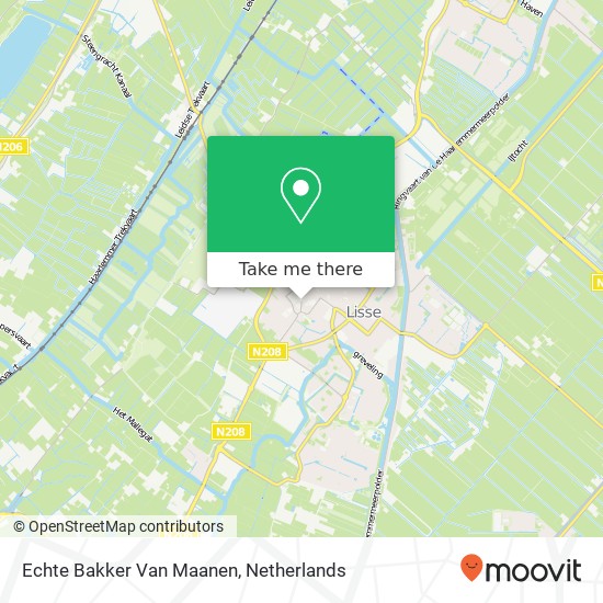 Echte Bakker Van Maanen map