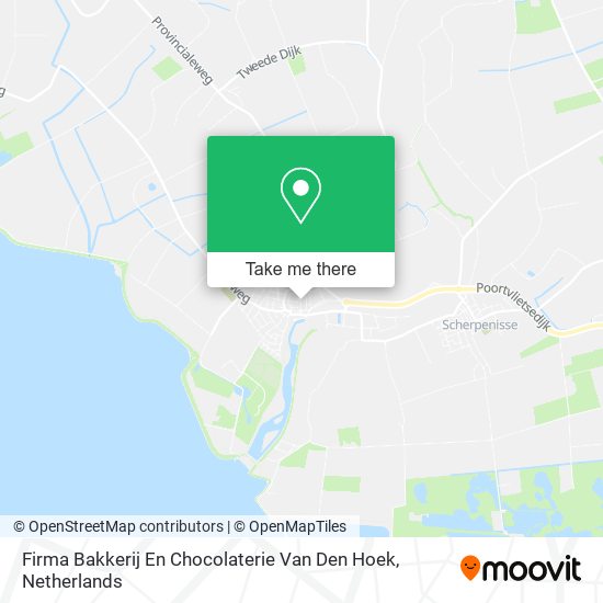 Firma Bakkerij En Chocolaterie Van Den Hoek map