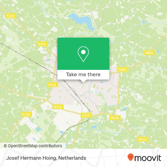 Josef Hermann Hoing map