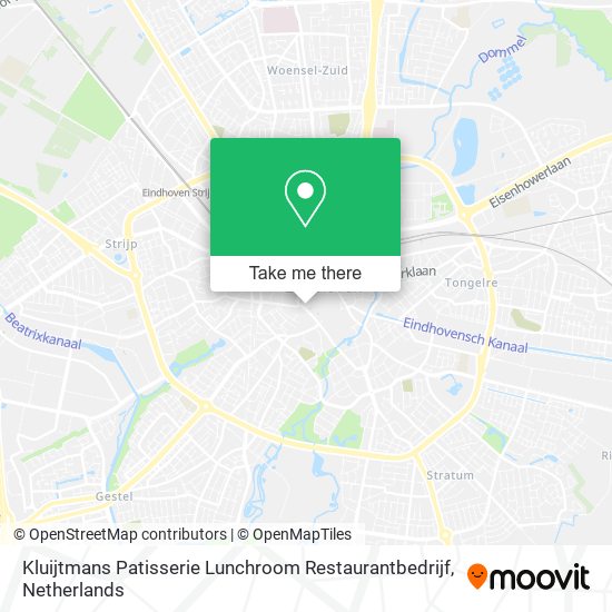 Kluijtmans Patisserie Lunchroom Restaurantbedrijf Karte