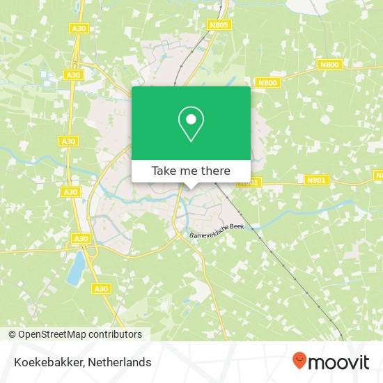 Koekebakker map