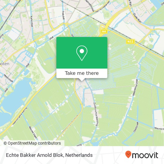 Echte Bakker Arnold Blok map