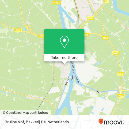 Bruijne Vof, Bakkerij De map