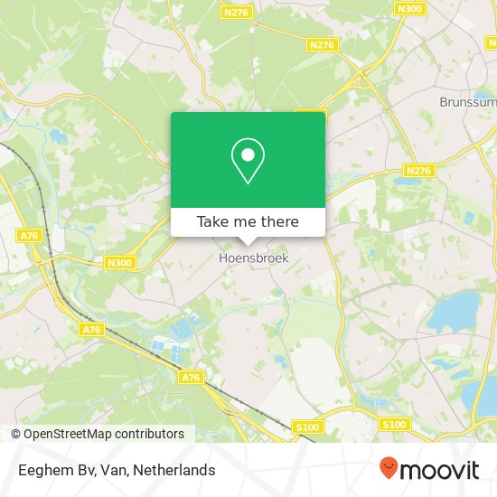 Eeghem Bv, Van map