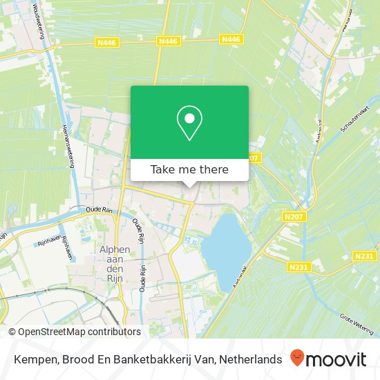 Kempen, Brood En Banketbakkerij Van map