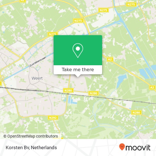 Korsten Bv map