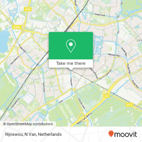 Rijnswou, N Van map