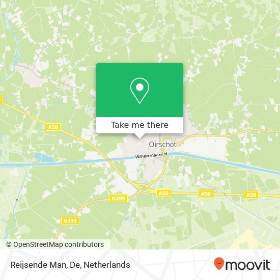 Reijsende Man, De map