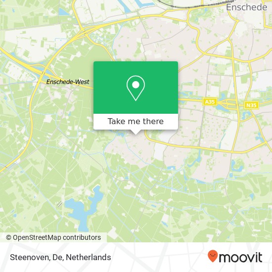 Steenoven, De map