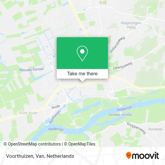 Voorthuizen, Van map