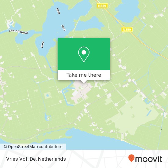 Vries Vof, De map