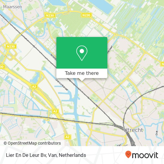 Lier En De Leur Bv, Van map