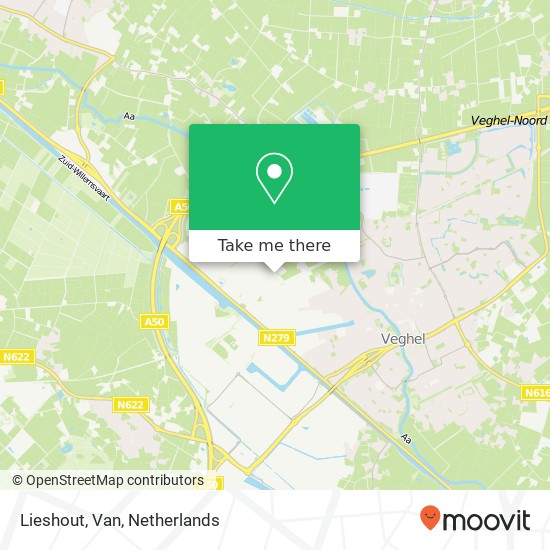 Lieshout, Van map