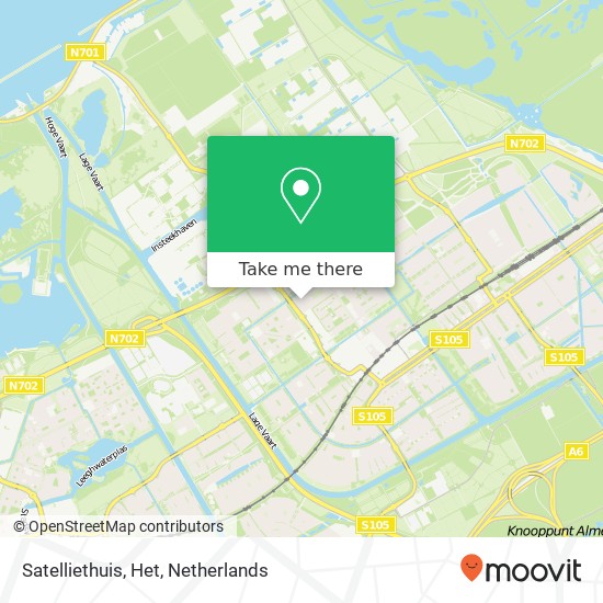 Satelliethuis, Het Karte