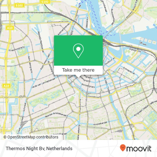 Thermos Night Bv map