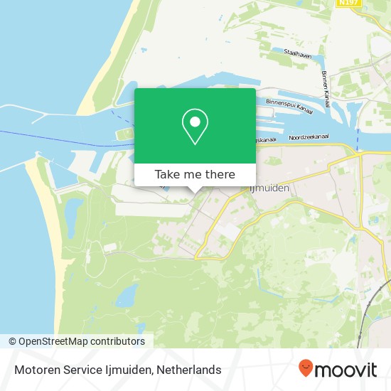Motoren Service Ijmuiden map