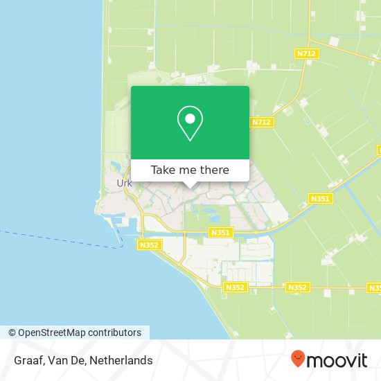 Graaf, Van De map