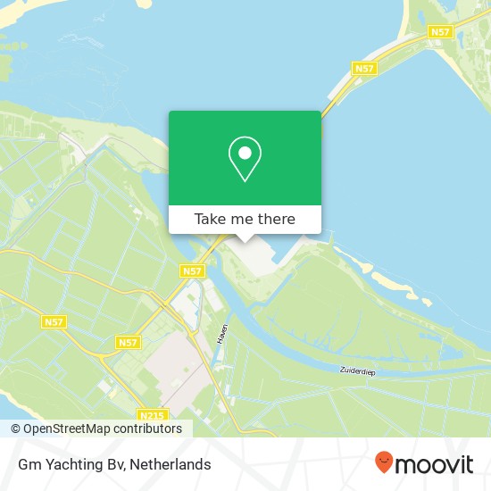 Gm Yachting Bv map