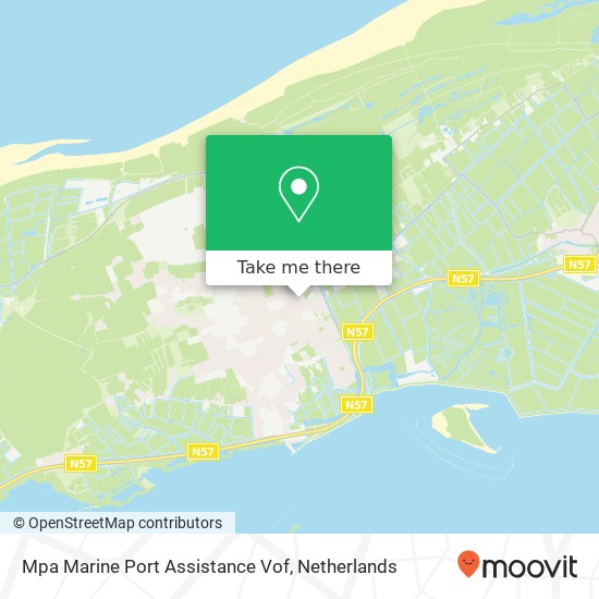 Mpa Marine Port Assistance Vof map