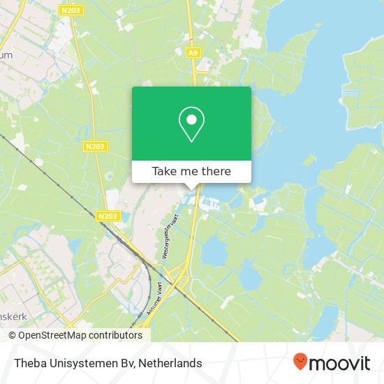 Theba Unisystemen Bv map