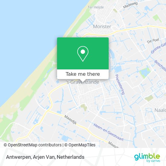 Antwerpen, Arjen Van map