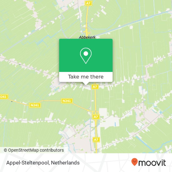 Appel-Steltenpool map