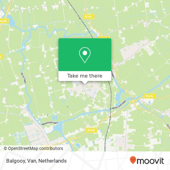 Balgooy, Van map