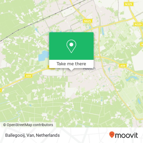 Ballegooij, Van map