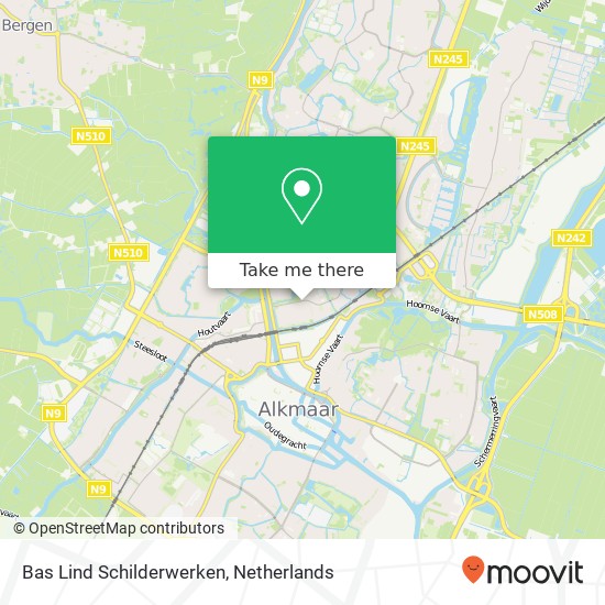 Bas Lind Schilderwerken map