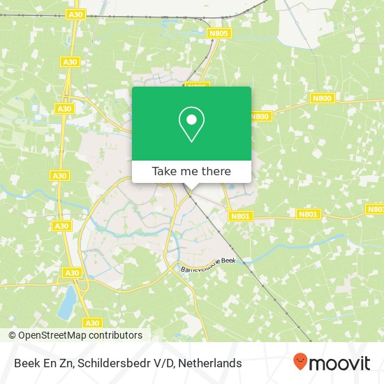 Beek En Zn, Schildersbedr V/D map