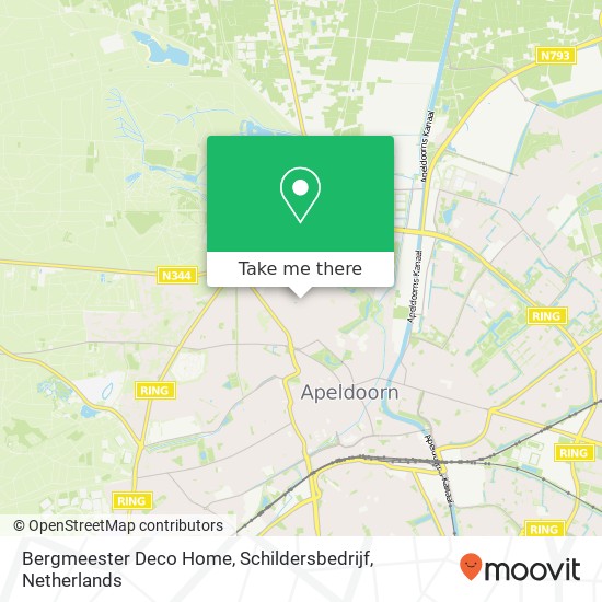 Bergmeester Deco Home, Schildersbedrijf map