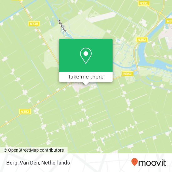 Berg, Van Den map