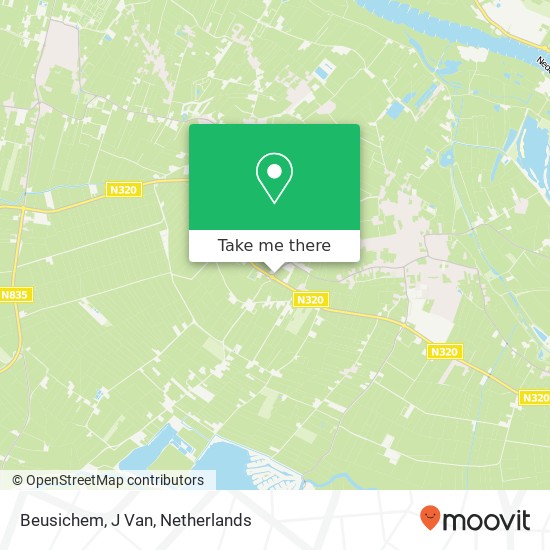 Beusichem, J Van map