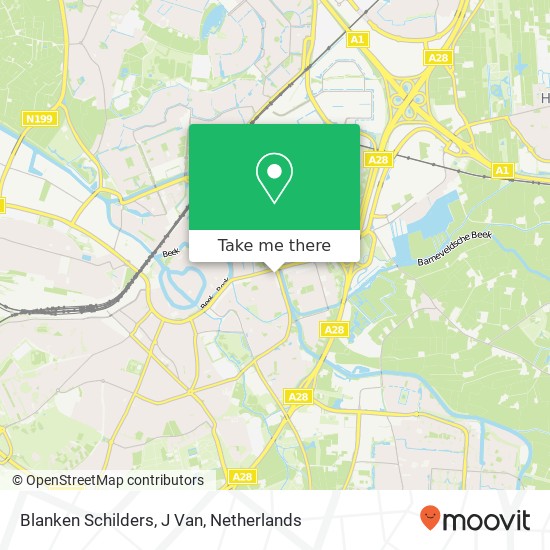 Blanken Schilders, J Van map