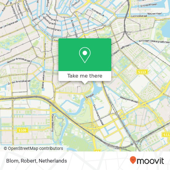 Blom, Robert map