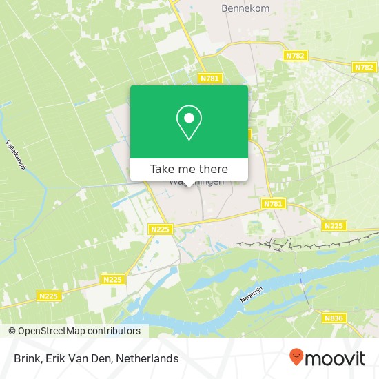 Brink, Erik Van Den map