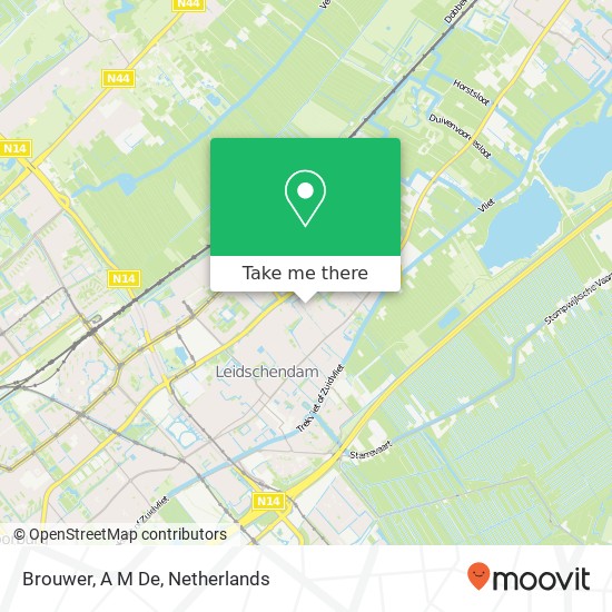 Brouwer, A M De map
