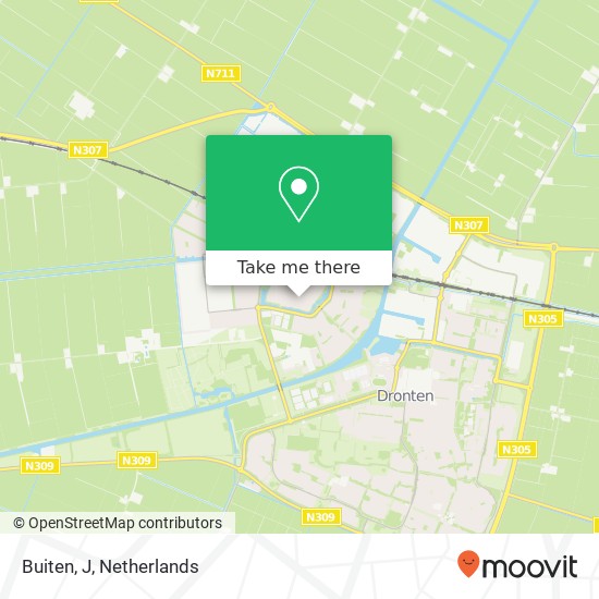 Buiten, J map