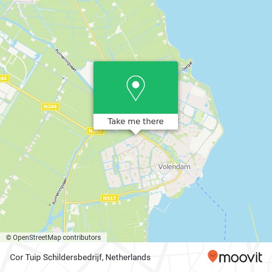 Cor Tuip Schildersbedrijf map