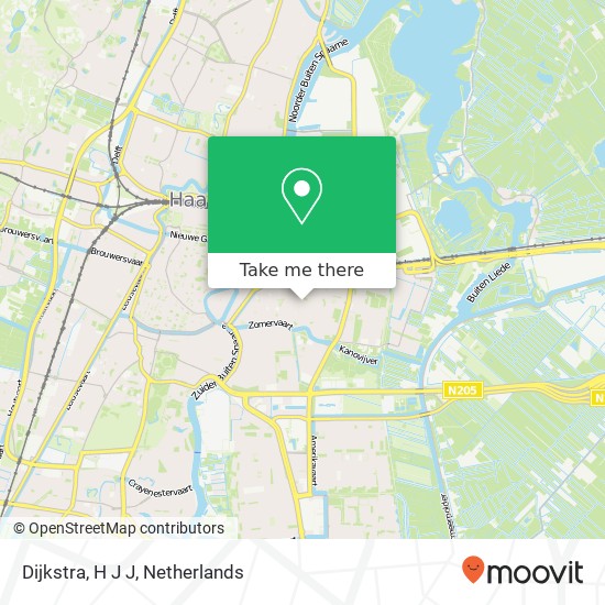 Dijkstra, H J J map