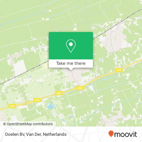 Doelen Bv, Van Der map