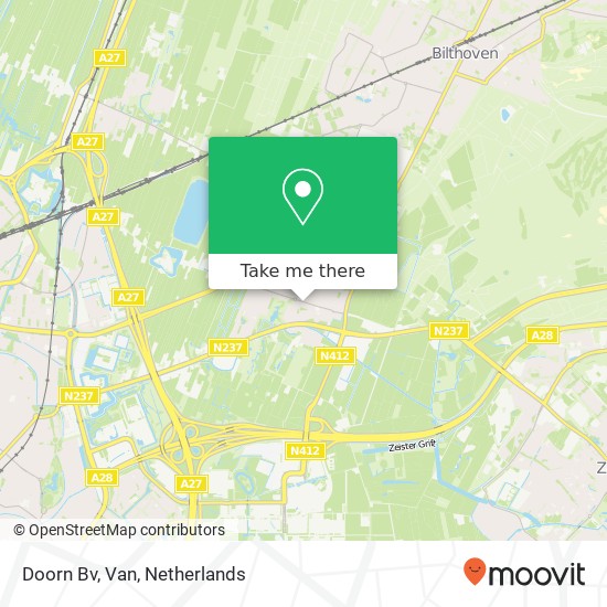 Doorn Bv, Van map
