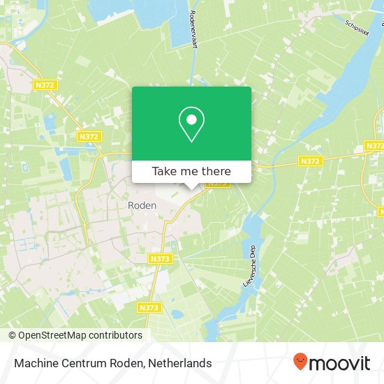 Machine Centrum Roden map