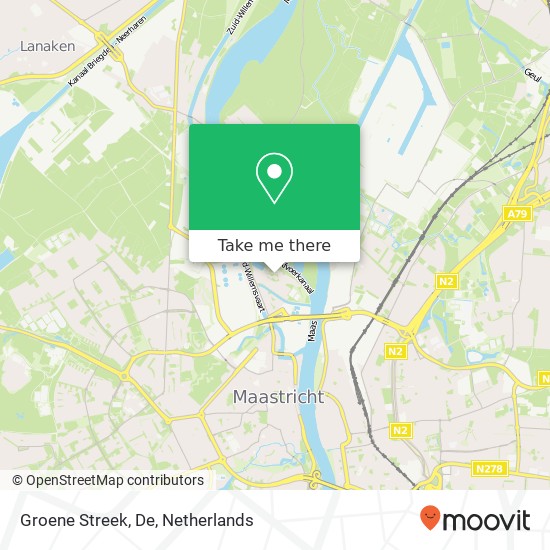 Groene Streek, De map