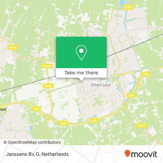 Janssens Bv, G map