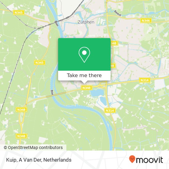 Kuip, A Van Der map