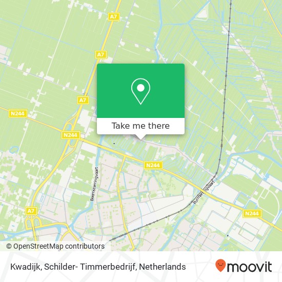 Kwadijk, Schilder- Timmerbedrijf map