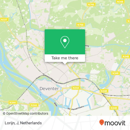 Lorijn, J map