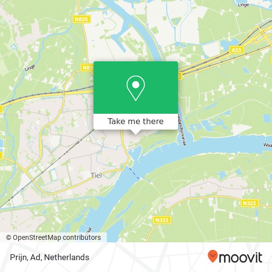 Prijn, Ad map